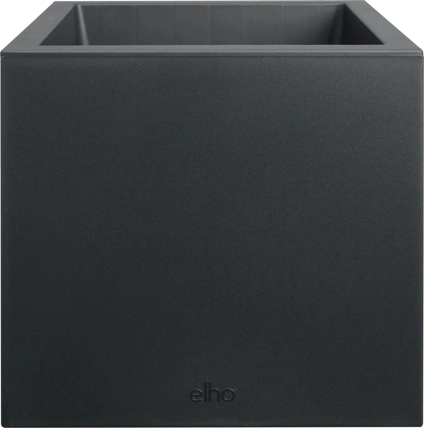 Elho Pflanztopf Vivo Next Quadrat - 30 Cm, Living Schwarz