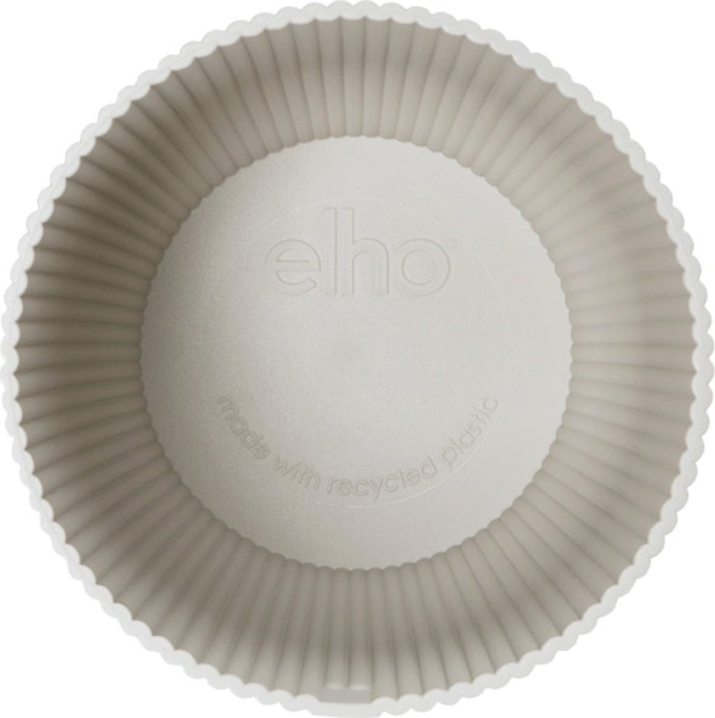 Elho Vibes Fold Rund 25 Cm, Seidenweiß