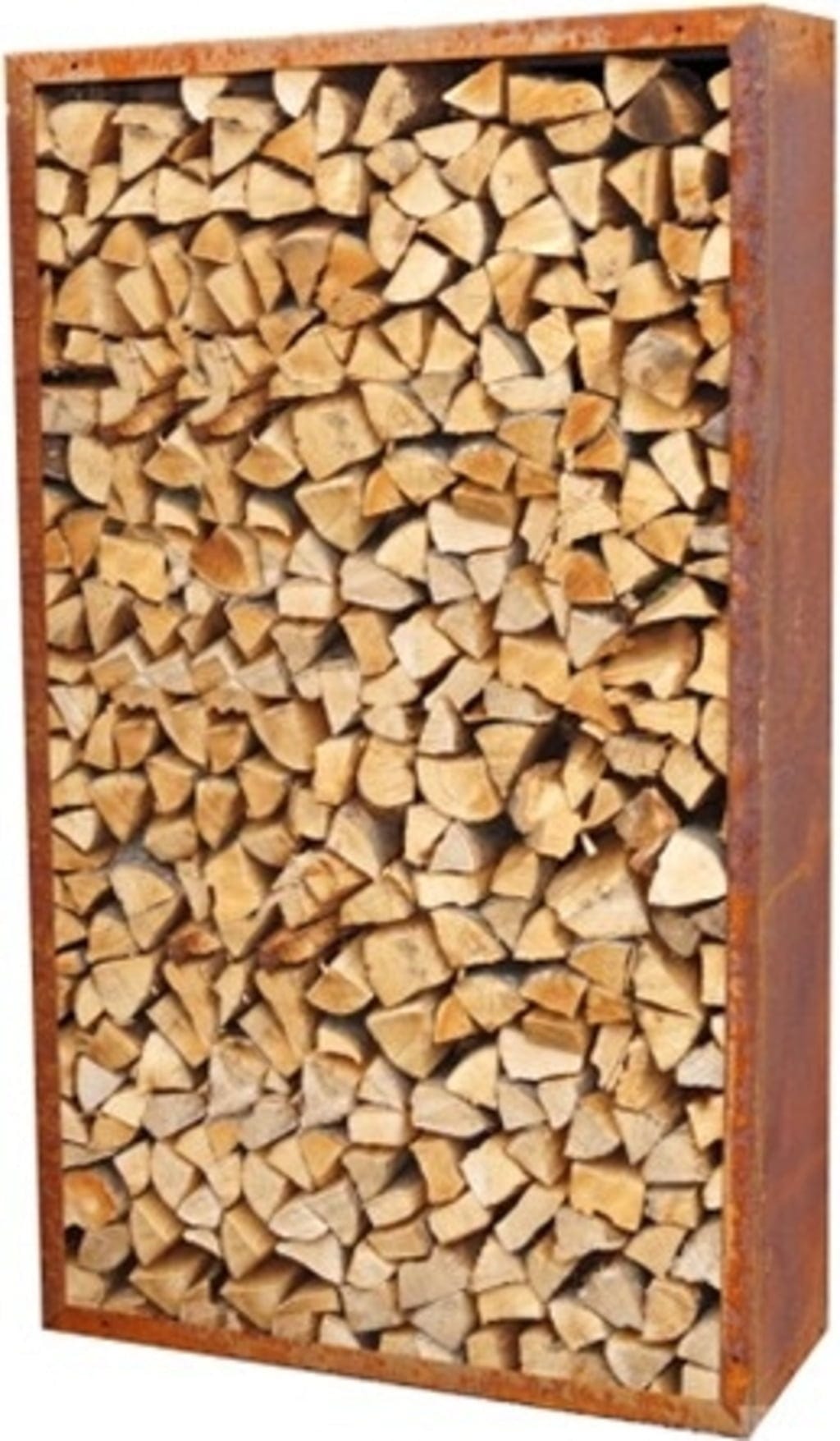 Kaminholzregal Edelrost, 158 X 118 Cm