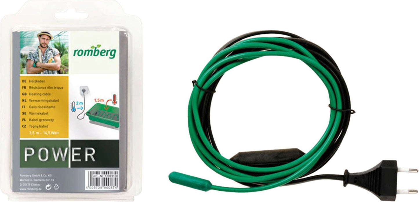Heizkabel S 3,5 M (1,5 M Heizbar)