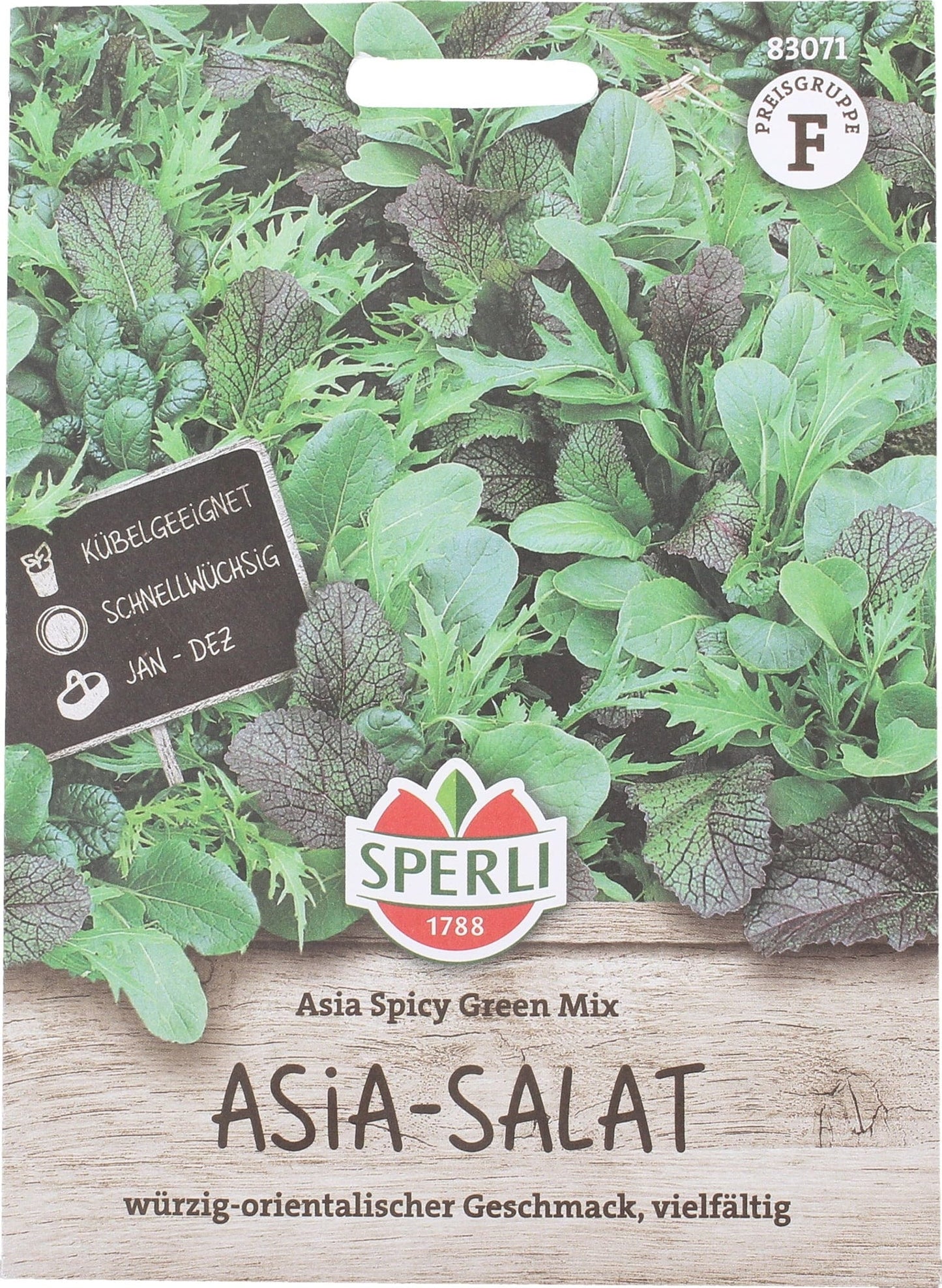 Salat Mischung "Asia Spicy Green Mix"