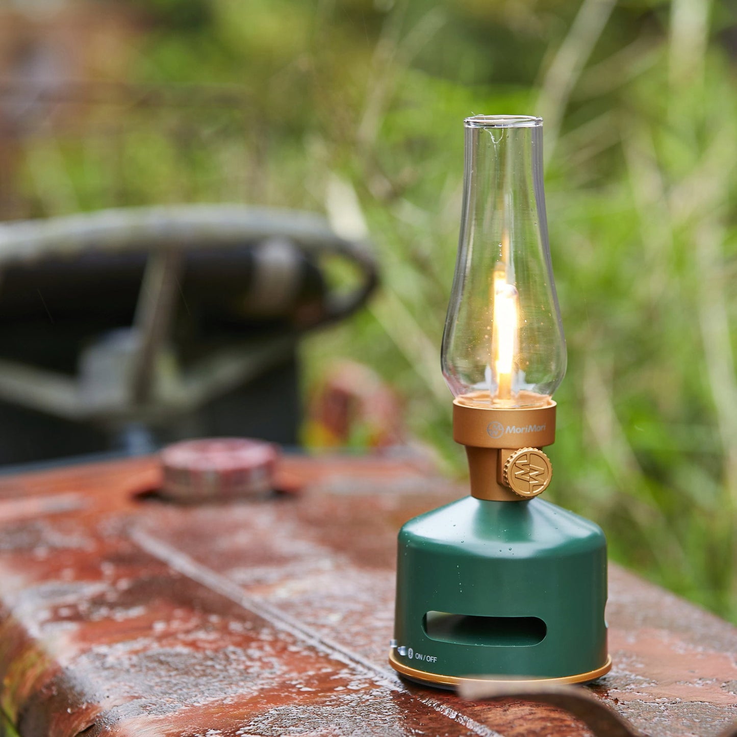 LED Laterne Mit Lautsprecher Mori Mori, Original Green