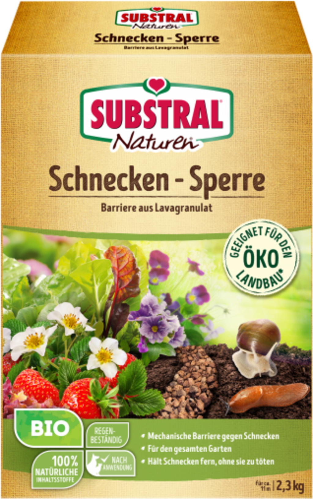 Bio Schneckenbarriere, 2,30 Kg