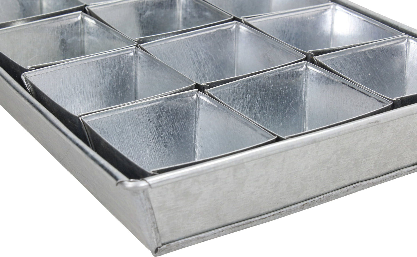 Anzuchtplatte Mit 30 Einzeltöpfen - Verzinkt