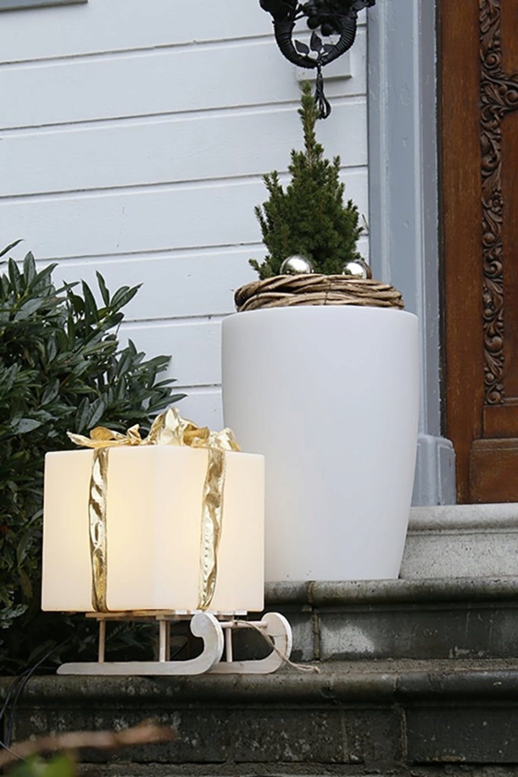  Leuchtwürfel Shining Cube (LED), Höhe 43 Cm