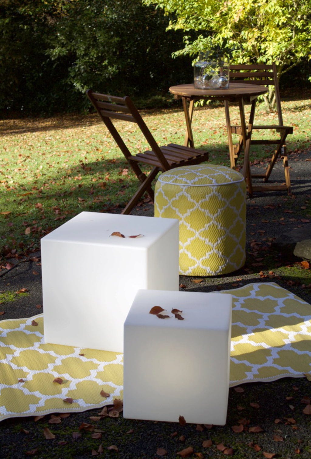  Leuchtwürfel Shining Cube (LED), Höhe 43 Cm