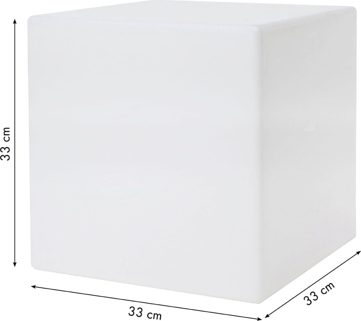  Leuchtwürfel Shining Cube (RGB), Höhe 33 Cm
