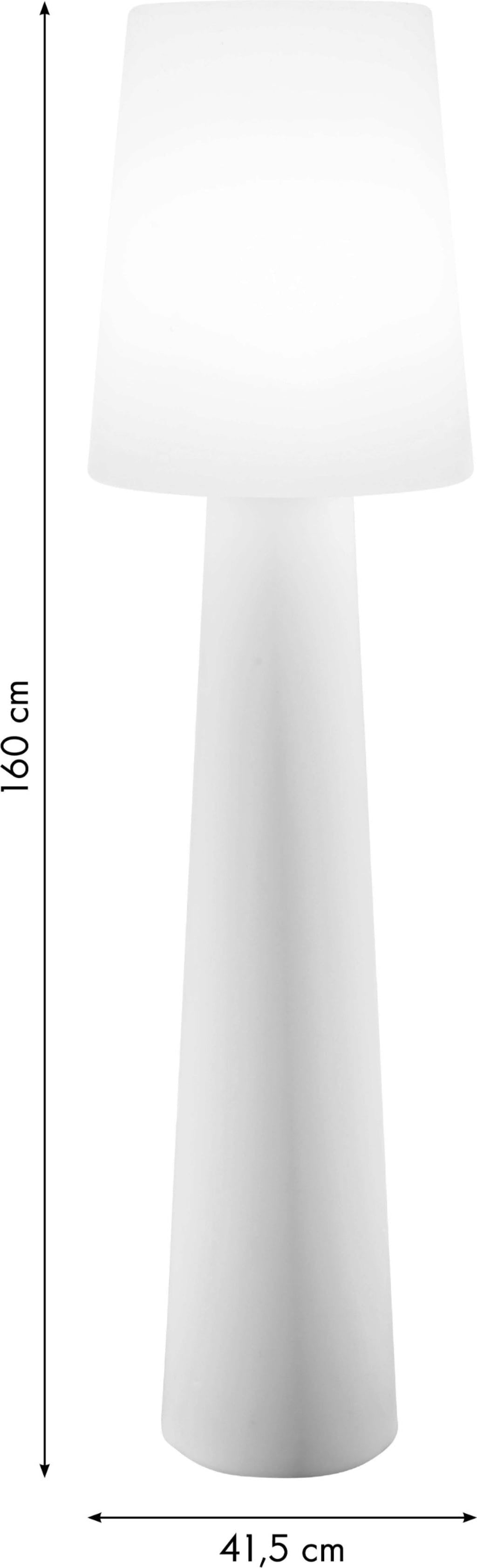  No. 1 - 160 Cm, Stehlampe (LED), Weiß