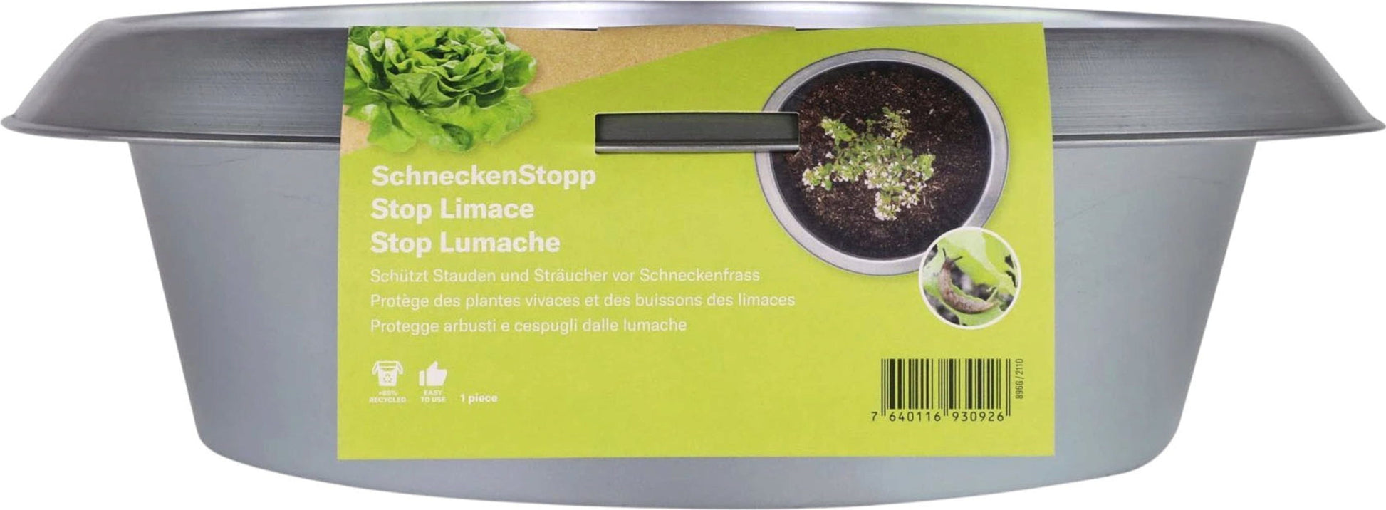  SchneckenStopp FE Groß - 1 Stück, Galvanisiert