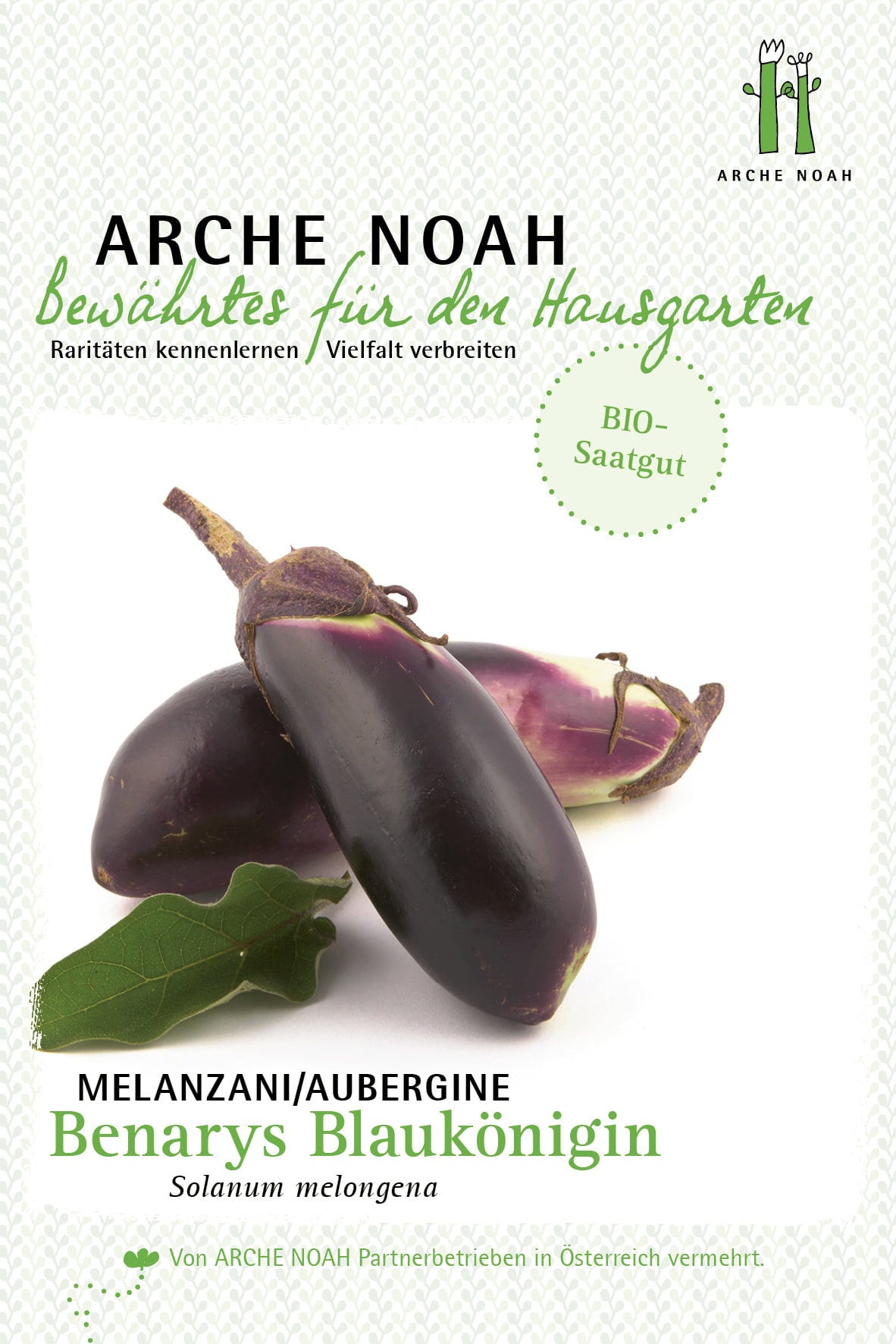  Bio Melanzani / Aubergine "Benary’s Blaukönigin"