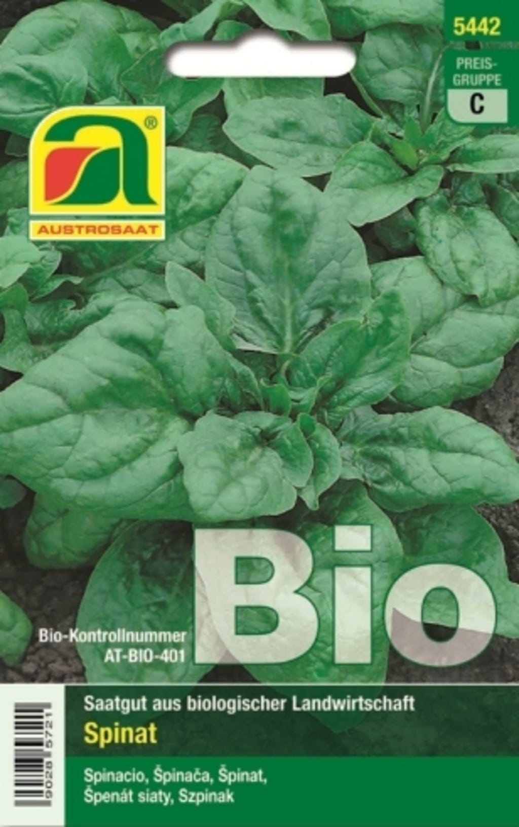  Bio Spinat "Matador"