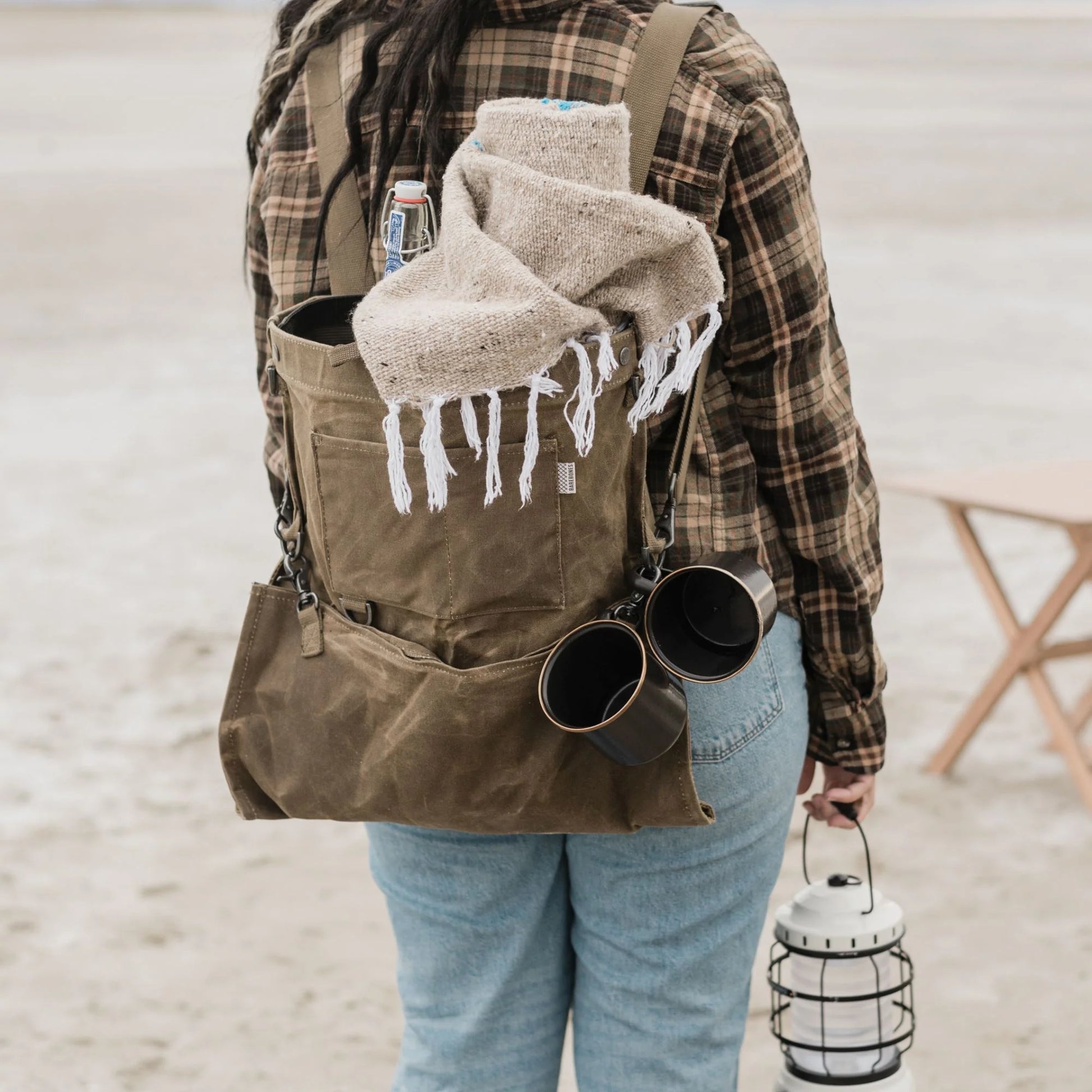 Barebones Ernte- Und Sammeltasche, Dunkel Khaki