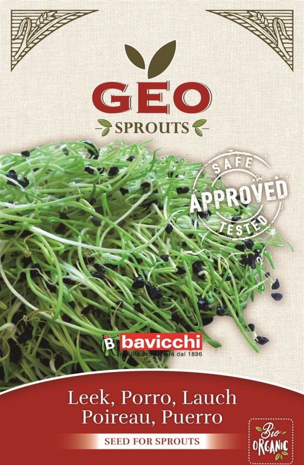  Bio Keimsprossen "Lauch", 6 G