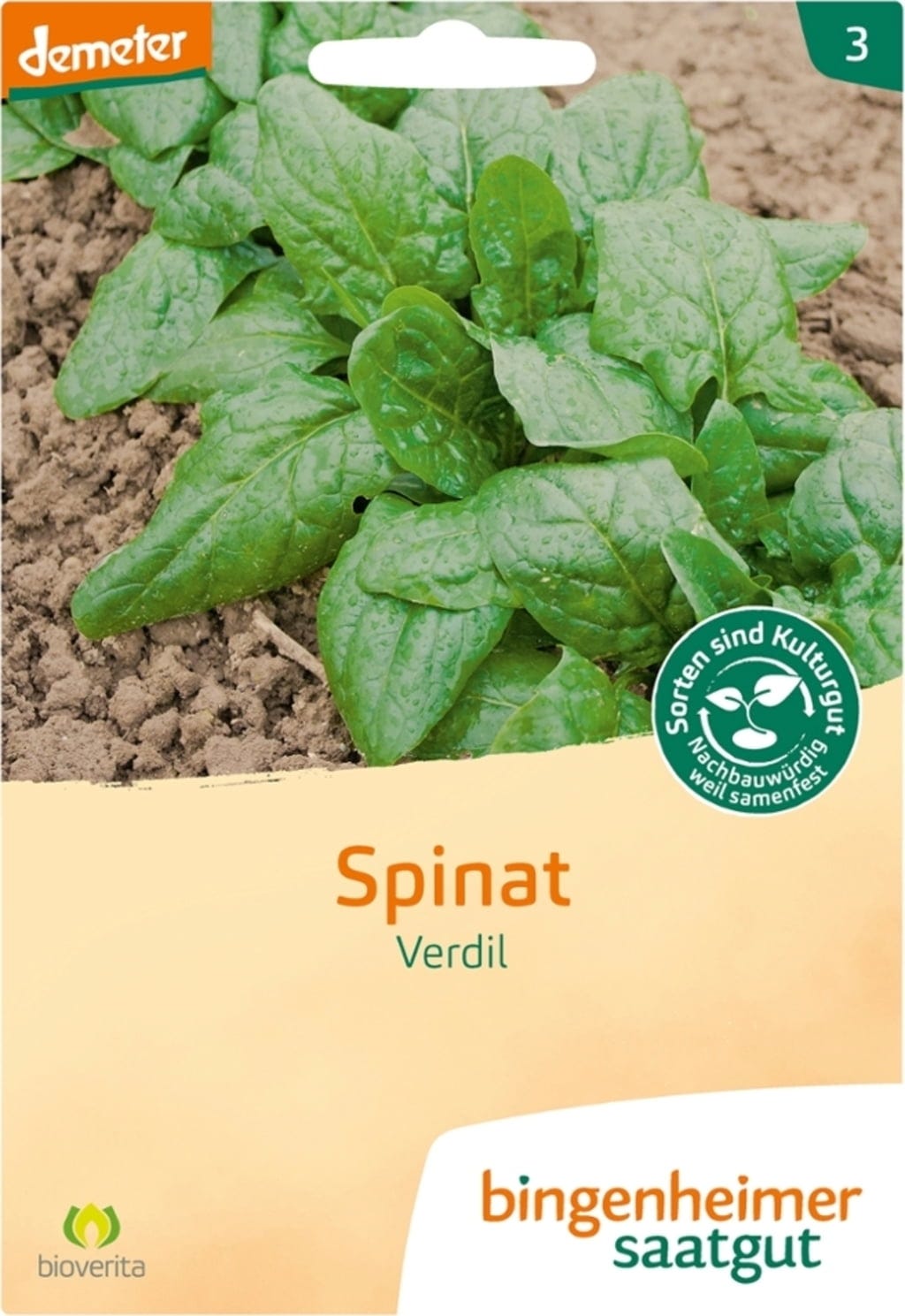  Spinat "Winterriesen/Verdil"