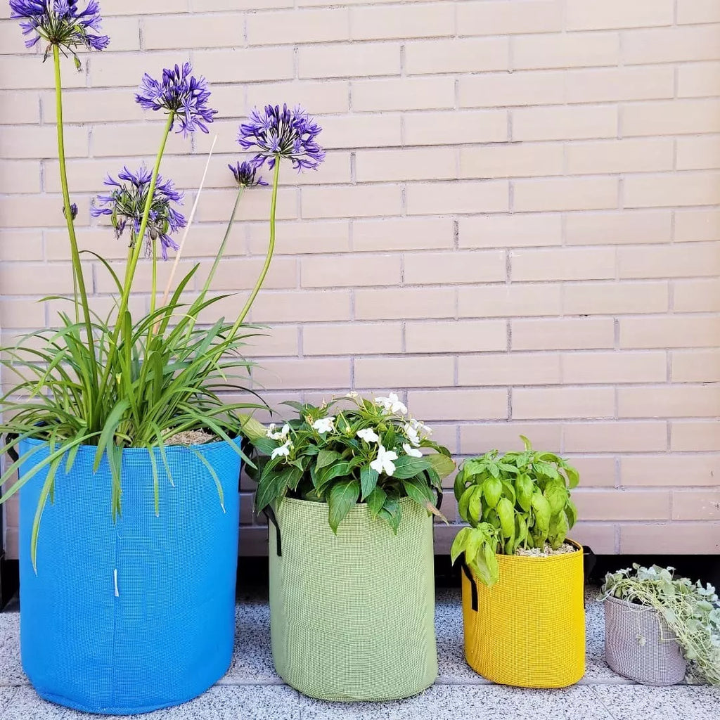  Pflanztasche Aus Geotextil ∅ 20 Cm, Grün