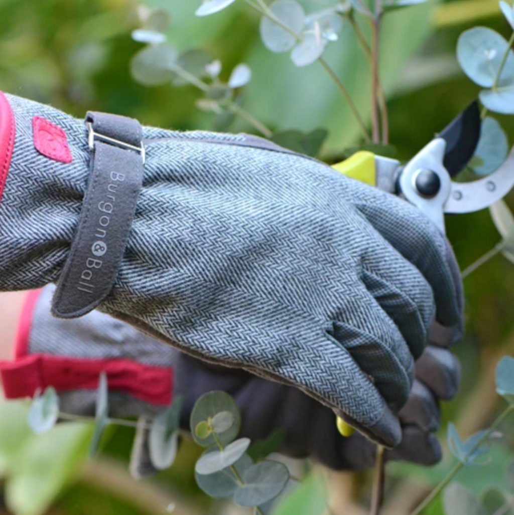  Gartenhandschuhe "Grey Tweed", M/L