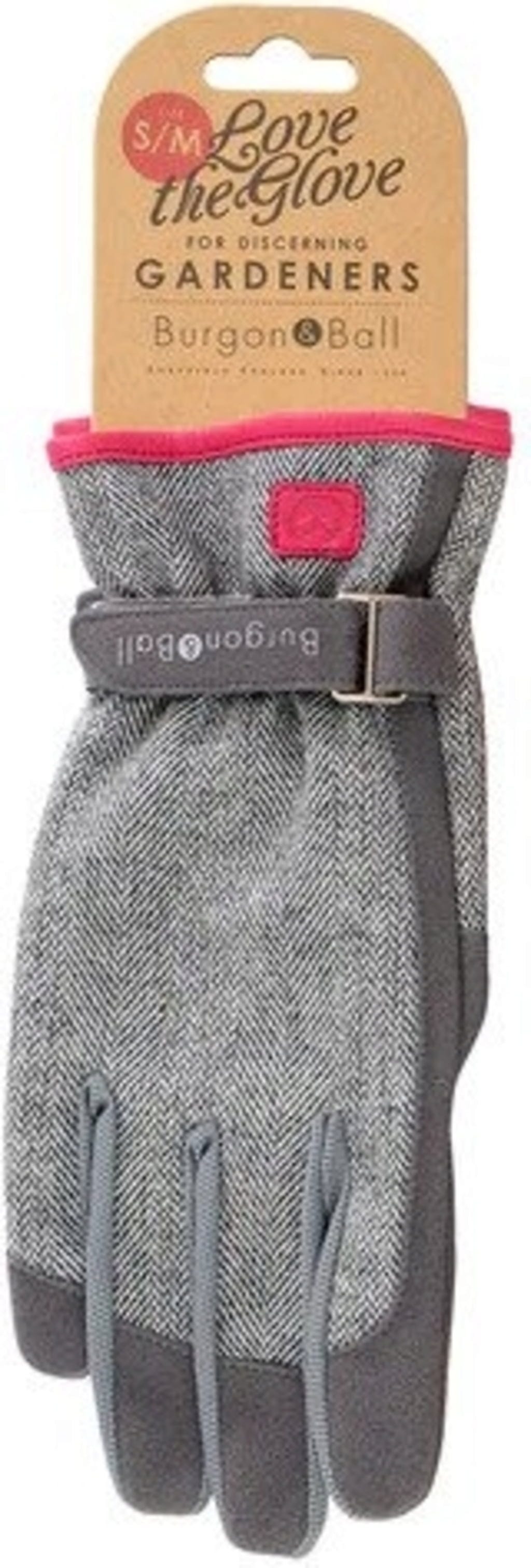  Gartenhandschuhe "Grey Tweed", M/L