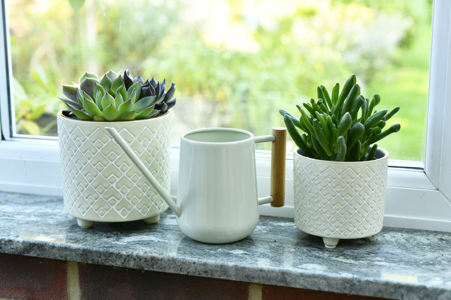  Kleine Gießkanne Für Zimmerpflanzen "Pale Jade"