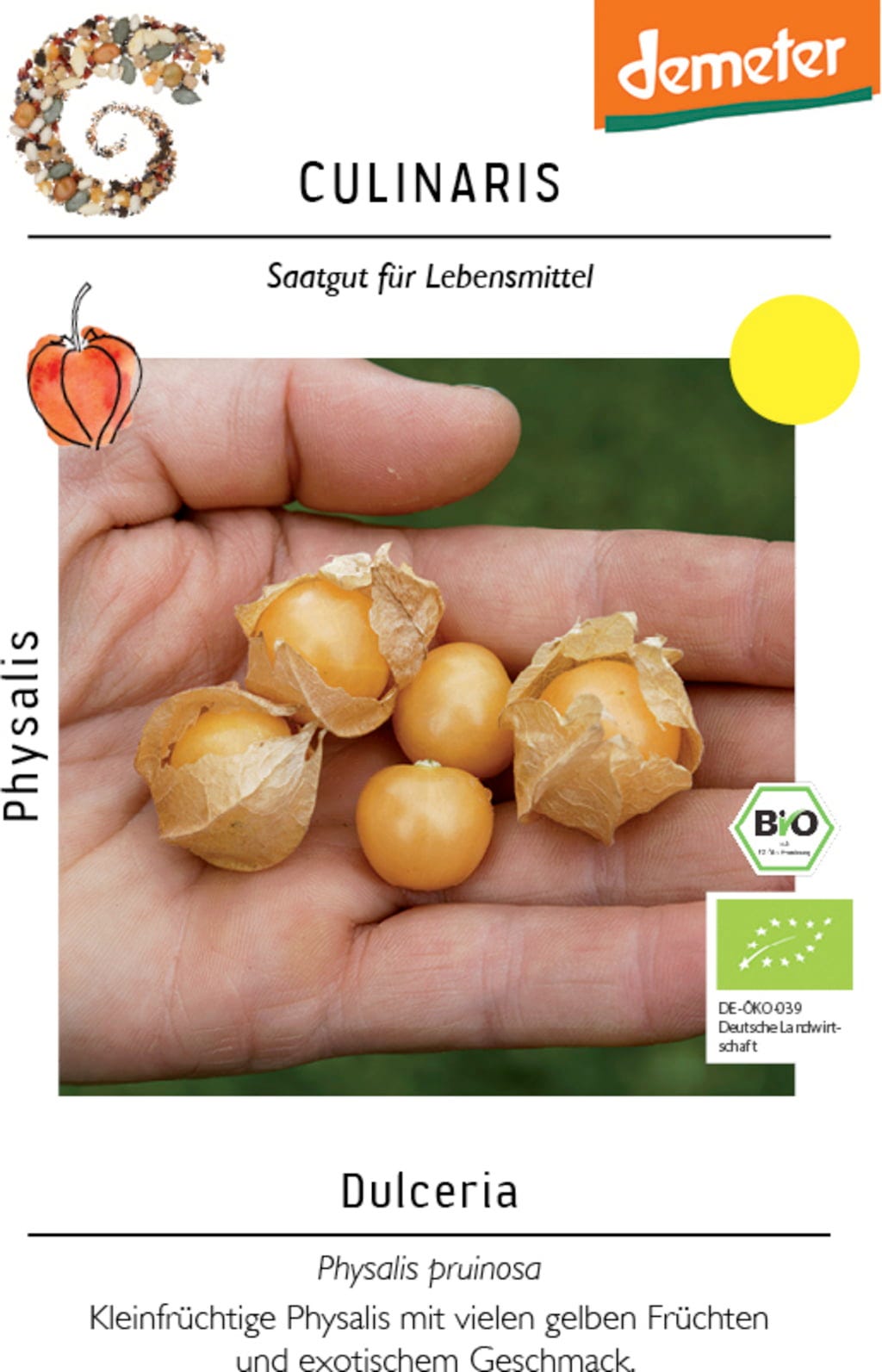  Bio Physalis Dulceria
