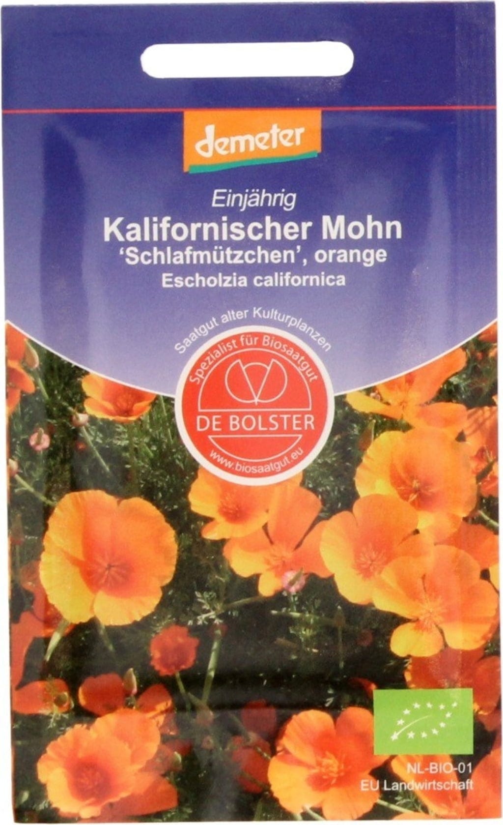  Mohn "Oranges Schlafmützchen", 1 G