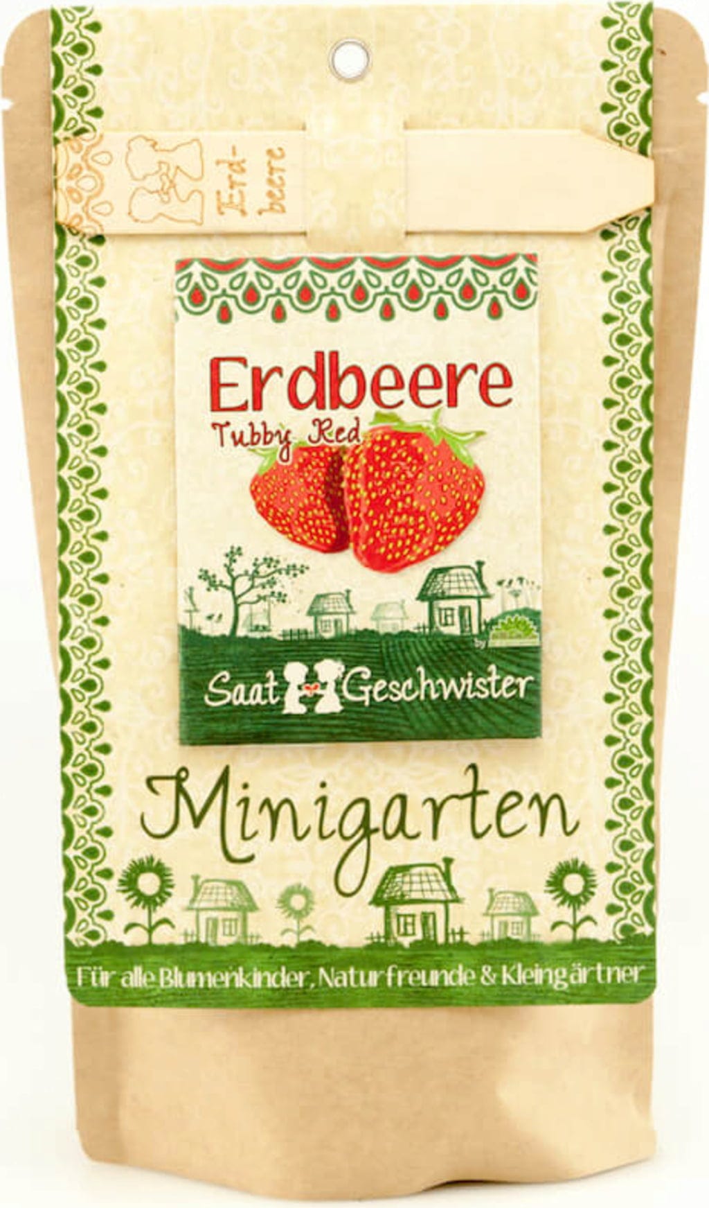  Minigarten Erdbeere "Tubby Red"
