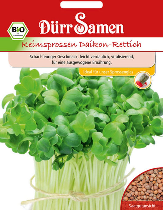  BIO-Keimsprossen Daikon-Rettich, 75 G