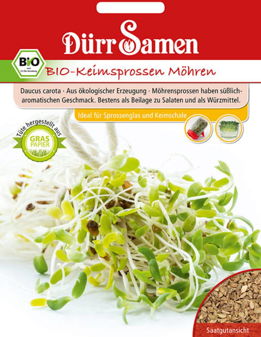  BIO-Keimsprossen Möhren