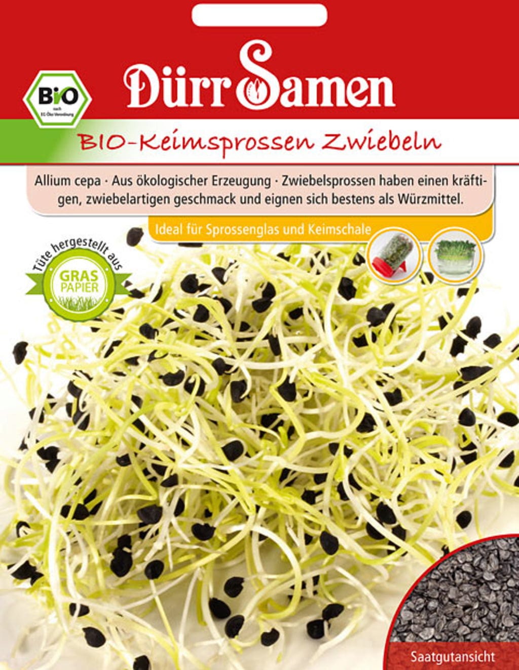  BIO-Keimsprossen Zwiebeln