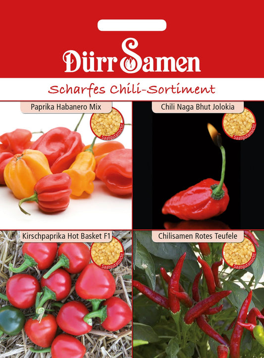  Scharfes Chilisortiment