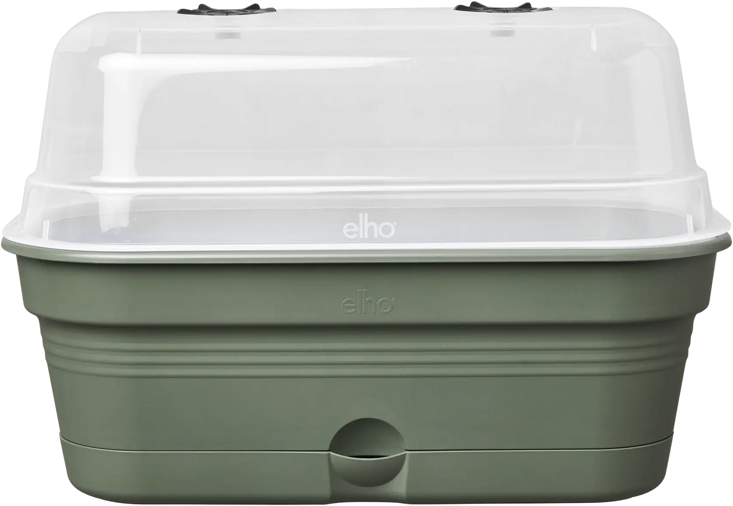 Elho Anzuchtschalen-Set Green Basics Allin1 - M, Laubgrün