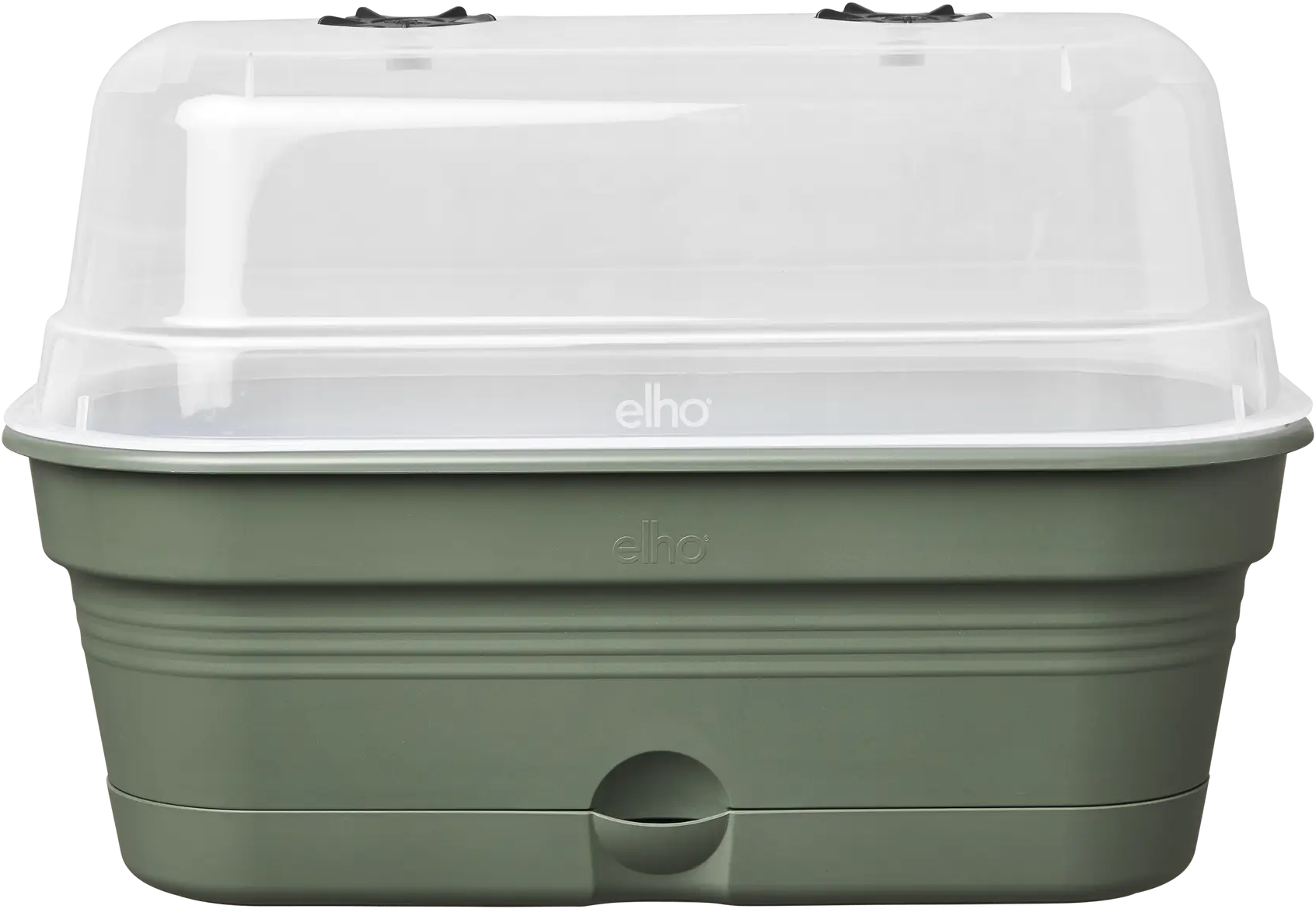 Elho Anzuchtschalen-Set Green Basics Allin1 - M, Laubgrün