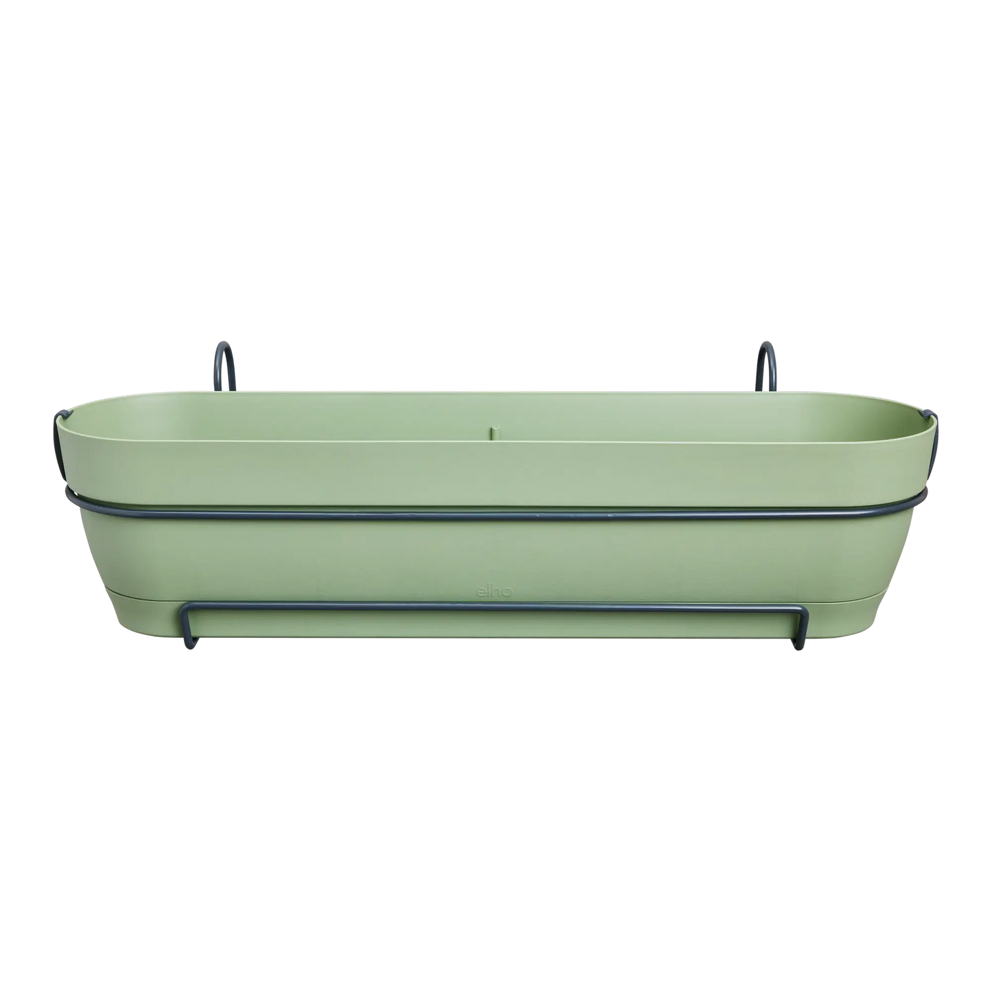 Elho Balkonkasten Vibia Campana Allin1, 70 Cm, Pistazien Grün