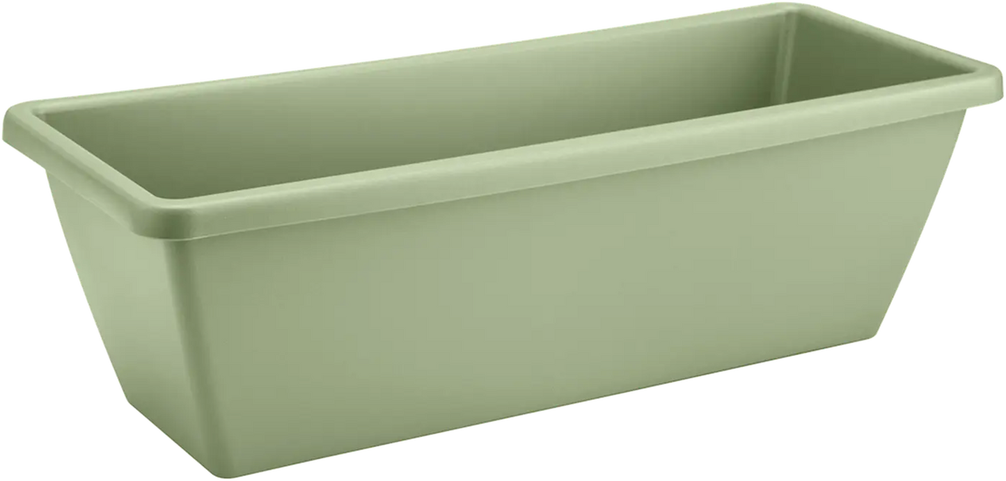 Elho Barcelona Balkonkasten 50 Cm, Pistazien Grün