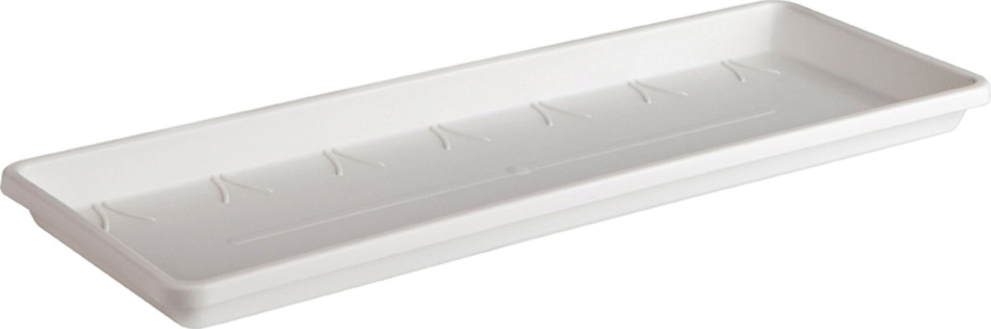 Elho Barcelona Balkonkasten Untersetzer 40 Cm, Weiss