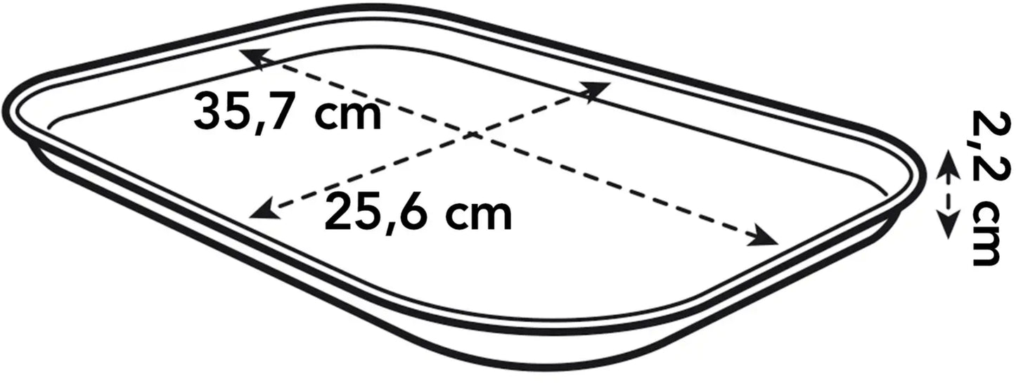 Elho Green Basics Anzucht-Untersetzer M, Lebhaft Schwarz