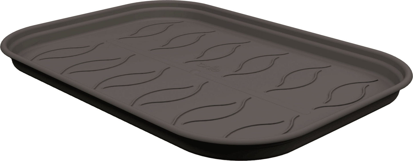 Elho Green Basics Anzucht-Untersetzer S, Lebhaft Schwarz