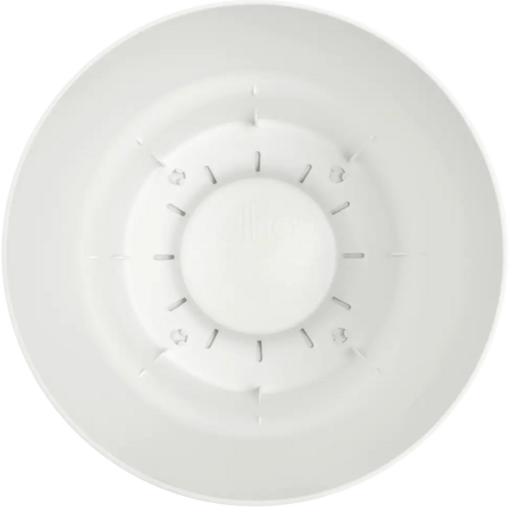 Elho Greenville Topf Rund 14 Cm, Weiss