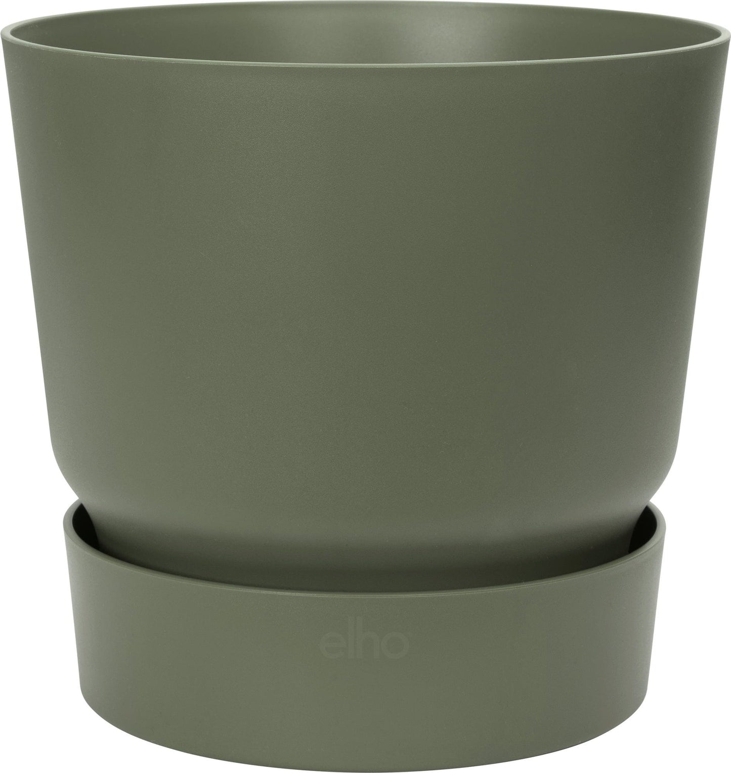Elho Greenville Topf Rund 30 Cm, Laubgrün