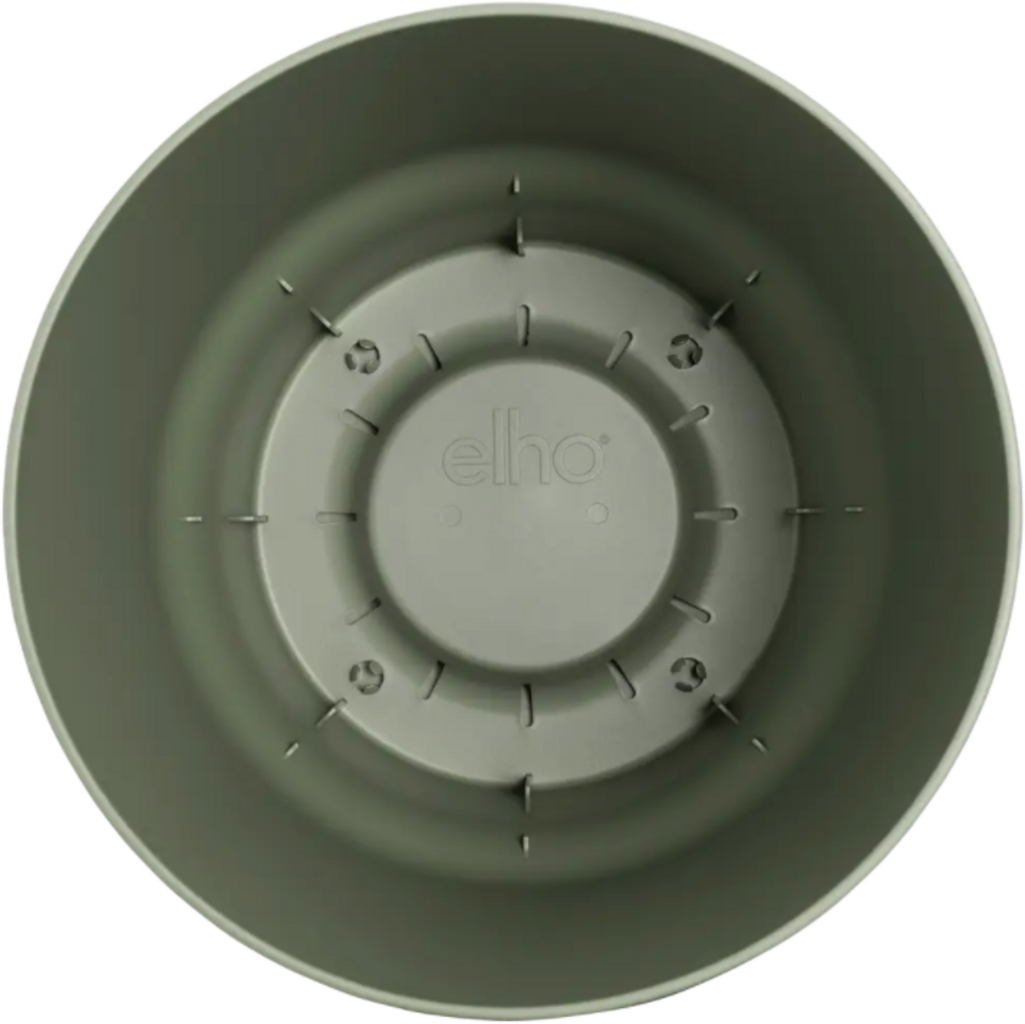 Elho Greenville Topf Rund 30 Cm, Laubgrün