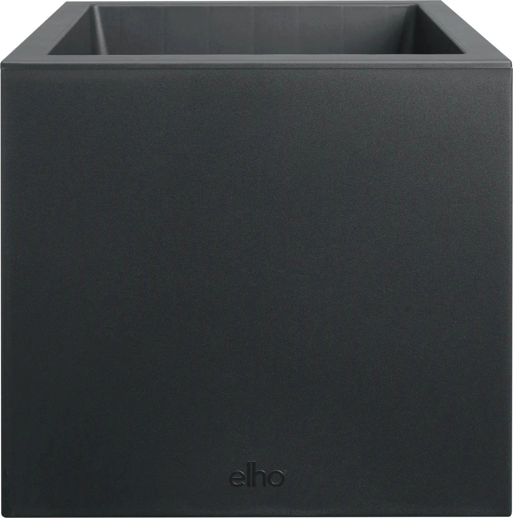 Elho Pflanztopf Vivo Next Quadrat - 30 Cm, Living Schwarz