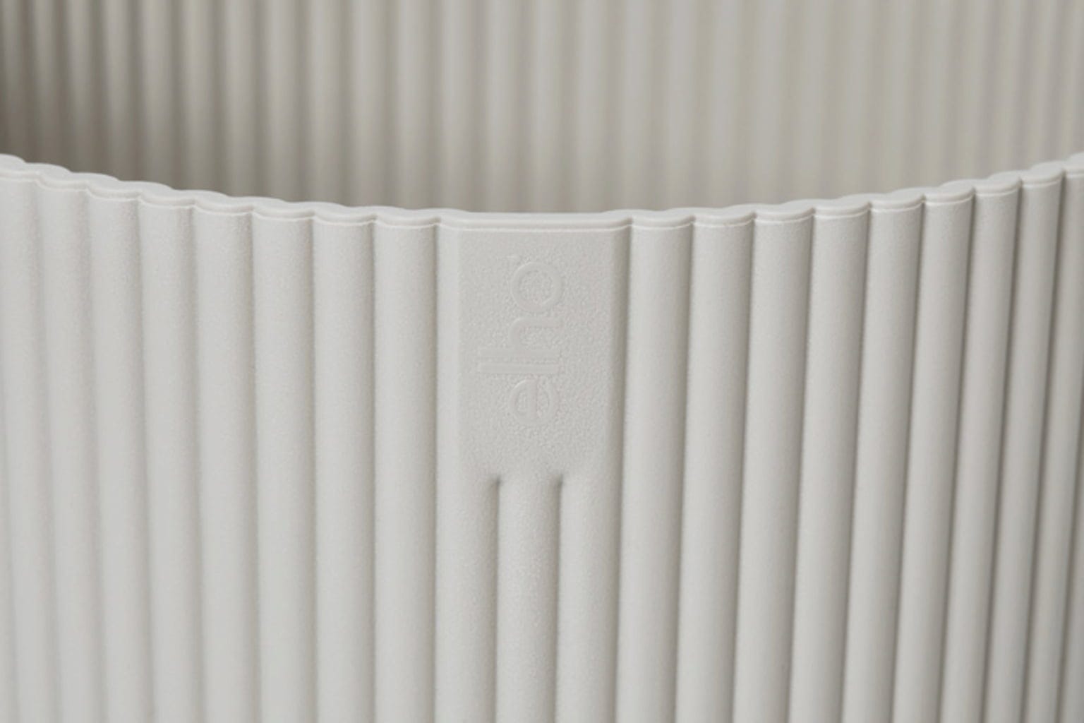Elho Vibes Fold Rund 30 Cm, Seidenweiß