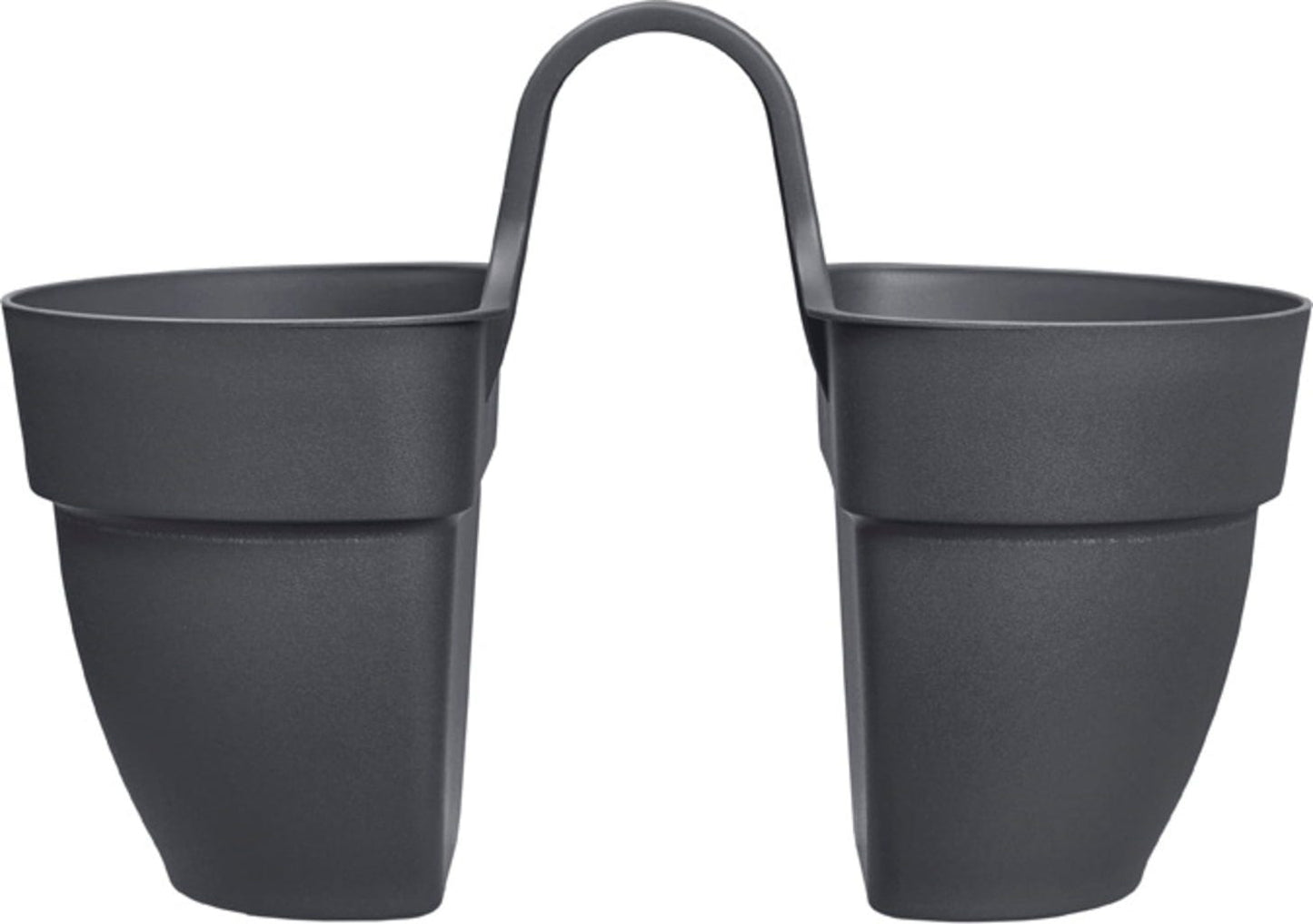 Elho Vibia Campana Flower Twin 21 Cm, Anthrazit