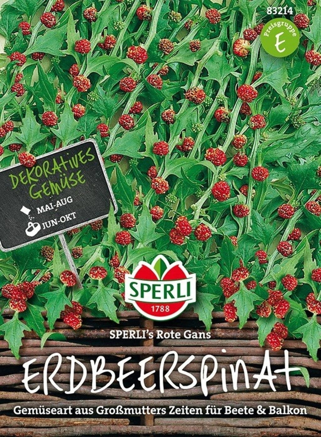  Erdbeerspinat "Sperli's Rote Gans"