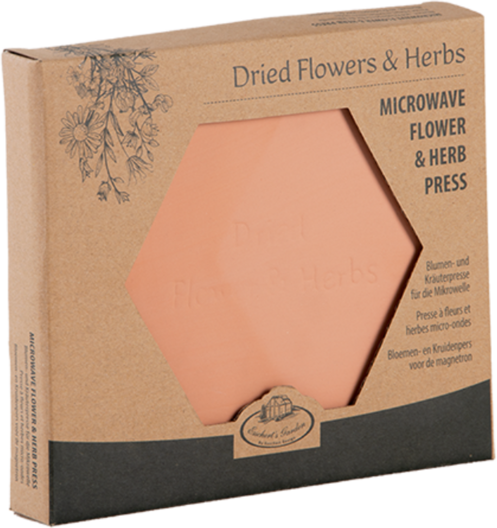 ESSCHERT DESIGN Blumen- & Kräuterpresse Mikrowelle