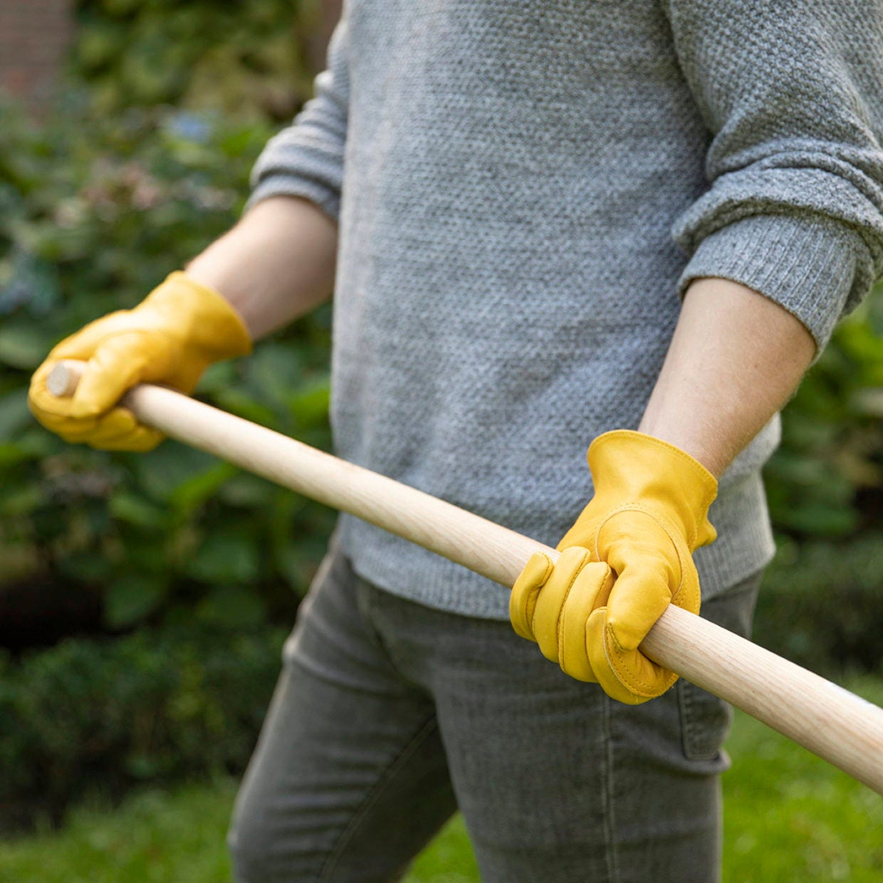 ESSCHERT DESIGN Gartenhandschuhe Aus Rindleder, M