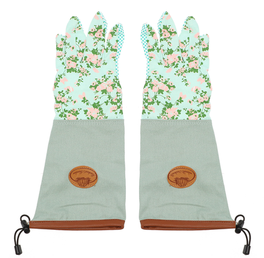 ESSCHERT DESIGN Rosendruck Handschuhe - Lang