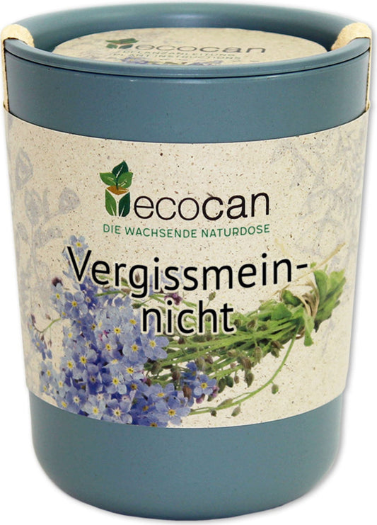  Ecocan "Blumen", Vergissmeinnicht