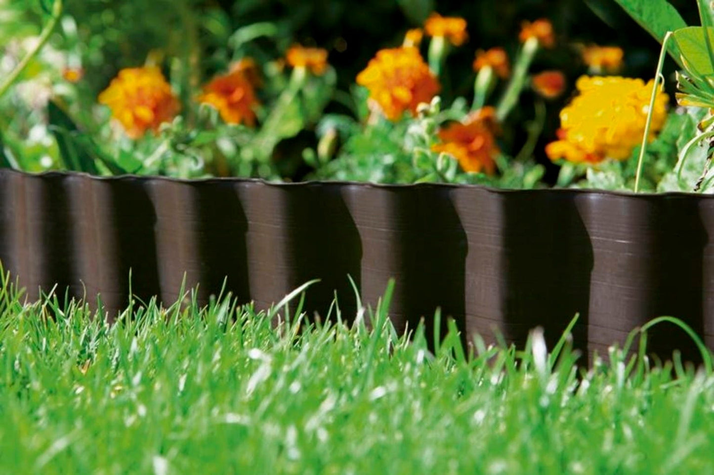Gardena Beeteinfassung Braun, H 15cm/L 9m