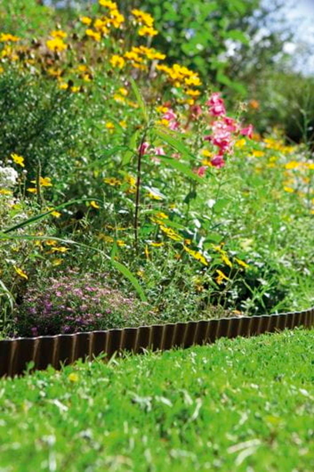 Gardena Beeteinfassung Braun, H 15cm/L 9m