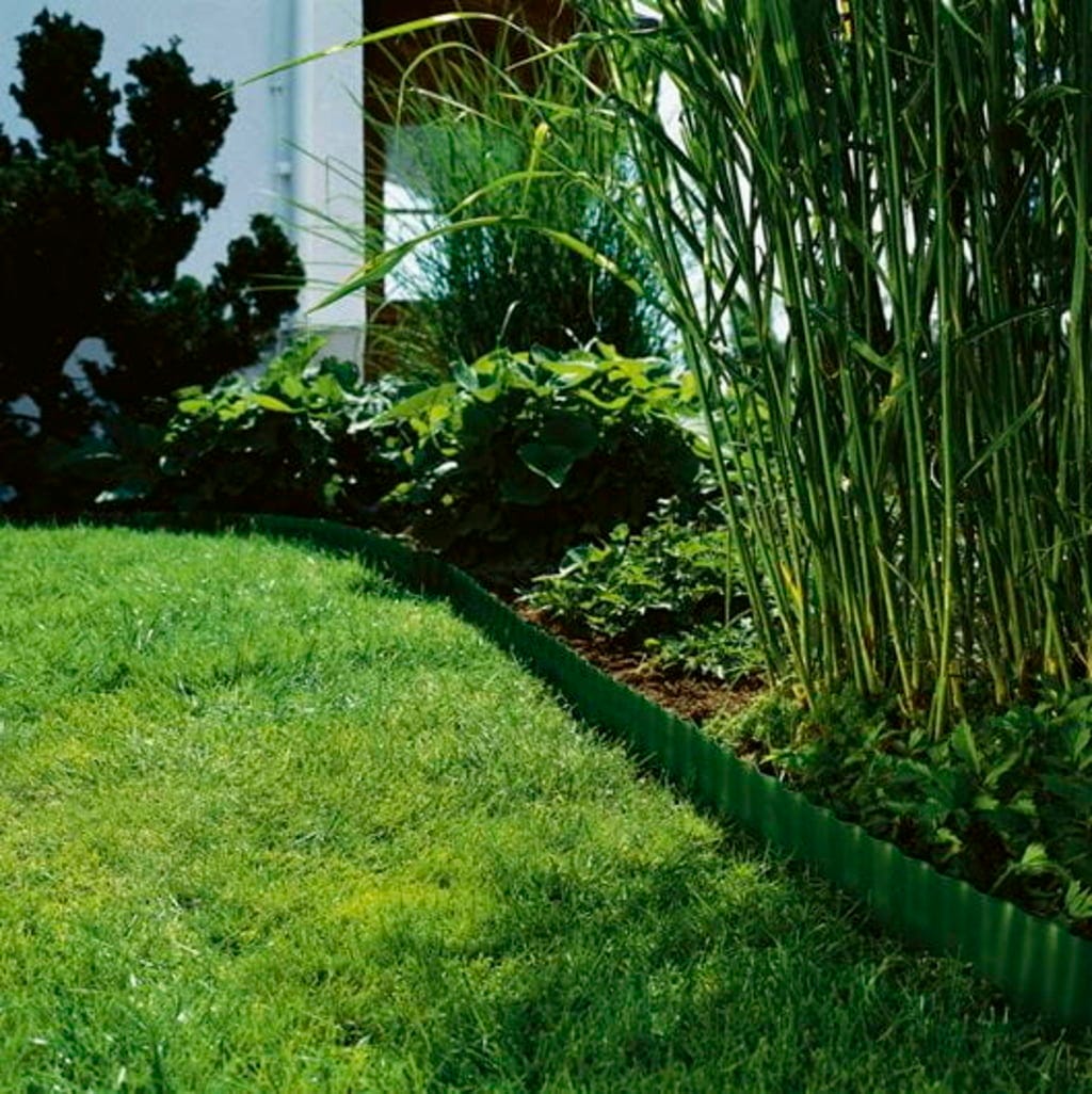 Gardena Beeteinfassung Grün, H 20cm/L 9m